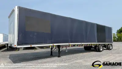Trailer - # STOCK: R-35054 2011 ALUTREC 48' ROLLING TARP ALUMINIUM REMORQUE A RIDEAUX 2011 ALUTREC 4...