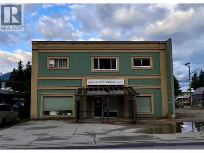 This building sits on a corner and double lot in the heart of the downtown central business district...
