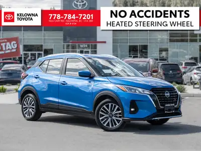 No Accidents - Heated Steering Wheel - Heated Front Seats - Backup Camera The 2024 Nissan Kicks SV i...