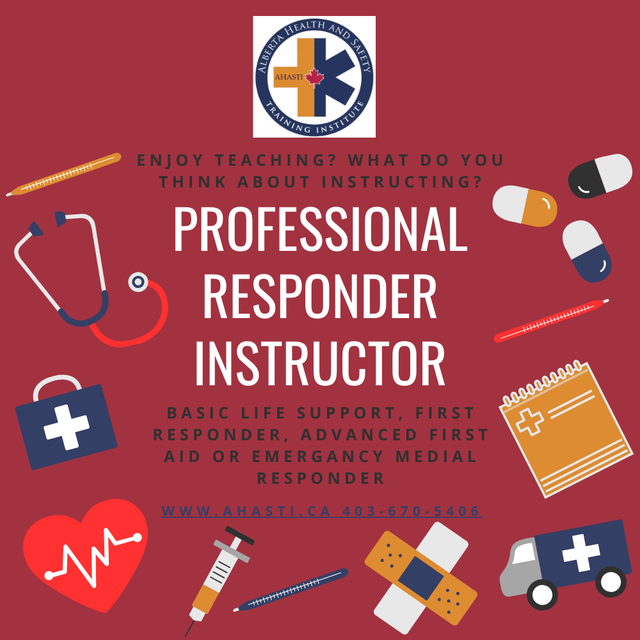 Professional Responder Instructor Program – EMR, FR, AFA, BLS65669451081346120