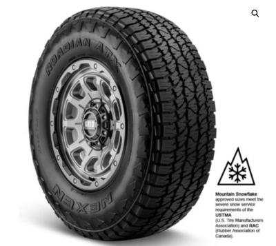 I have 2 New NEXEN ROADIAN ATX LT E 285/75 R17 128S (Part number 18772NXK) Paid 700 + Tax , want 600...