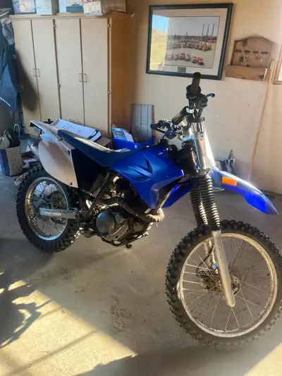 Yamaha Dirt Bike TTR 230 Loud Exhaust New Battery and Battery Tender Tires are close to new Runs goo...