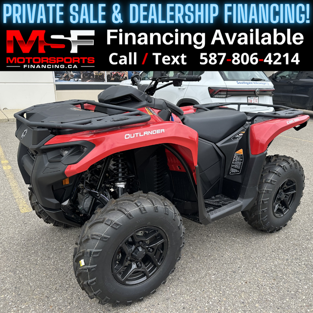 2025 CANAM OUTLANDER 500 (FINANCING AVAILABLE) in ATVs in Kelowna - Image 2