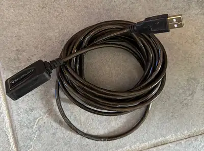 BlueRigger USB Extension Cable (16FT/5M, Long Active USB2.0), View more