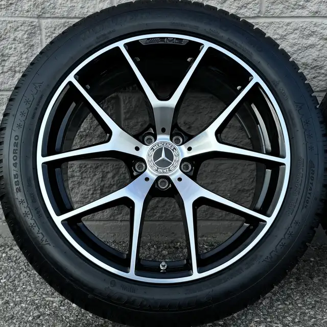 (98%) 4x MB GLC 43 AMG 20" OEM Winter Wheels Package in Tires & Rims in City of Toronto - Image 3