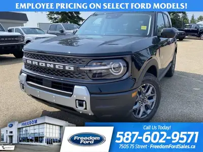 Welcome to Freedom Ford. 4x4 drive for Canadian terrains - Adaptive cruise control for safer journey...