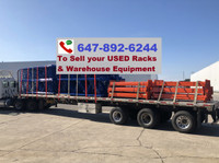 WE BUY used Pallet Racking and Warehouse Equip