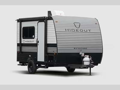 We are looking for good pre owned Rv's to buy or consign!! Keystone Hideout Mini travel trailer 161B...