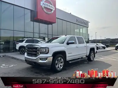 2018 GMC SIERRA 1500 SLT 4X4 PREMIUM PLUS PACKAGE * CREW CAB * 5.3L ECOTEC3 V8 WITH ACTIVE FUEL* ONE...