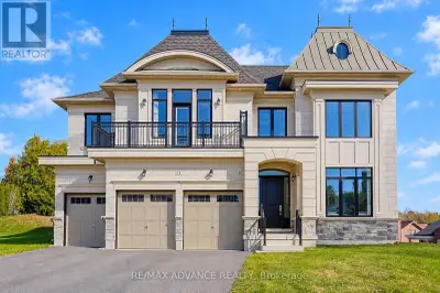 Stunning nearly-new estate home in Geranium's coveted Allegro enclave, set on a rare oversized pie-s...