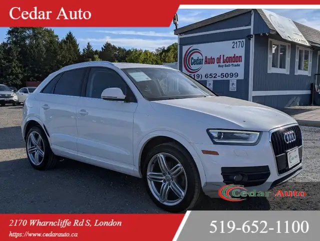 2015 Audi Q3 SOLD - FrontTrak 4dr 2.0T Progressiv in Cars & Trucks in London - Image 3