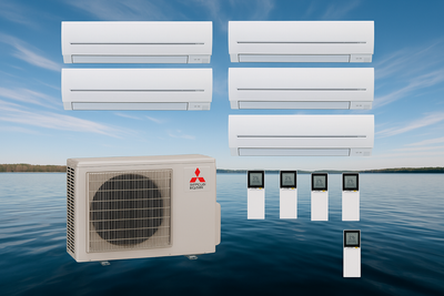 OVERSTOCK: MINI SPLITS, HEAT PUMPS, ACs BOILERS & MORE, View more