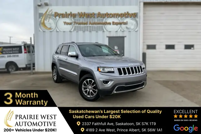2015 Jeep Grand Cherokee Limited AWD | DVD Player | Command Star