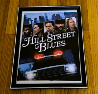 Hill Street Blues Collectors Framed Poster