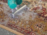 Rug cleaning and repair at Caspian Rugs Centre