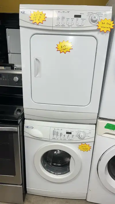 Maytag 24” Apartment Size Washer And Dryer Set Fully Tested, View more