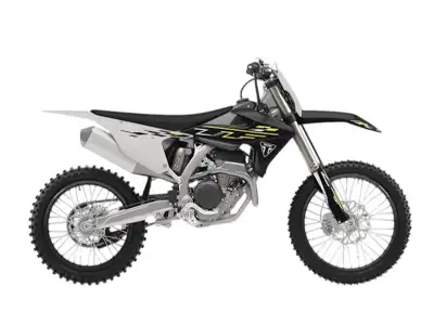 Argyll Motorsports 2026 Triumph TF 250-X Jet Black/Pure White Pure. Focused. Performance Features ma...