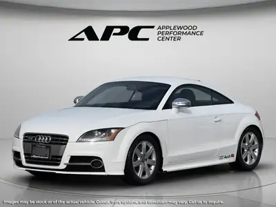 Introducing the stunning 2011 Audi TTS in an elegant white finish, offering a thrilling all-wheel-dr...