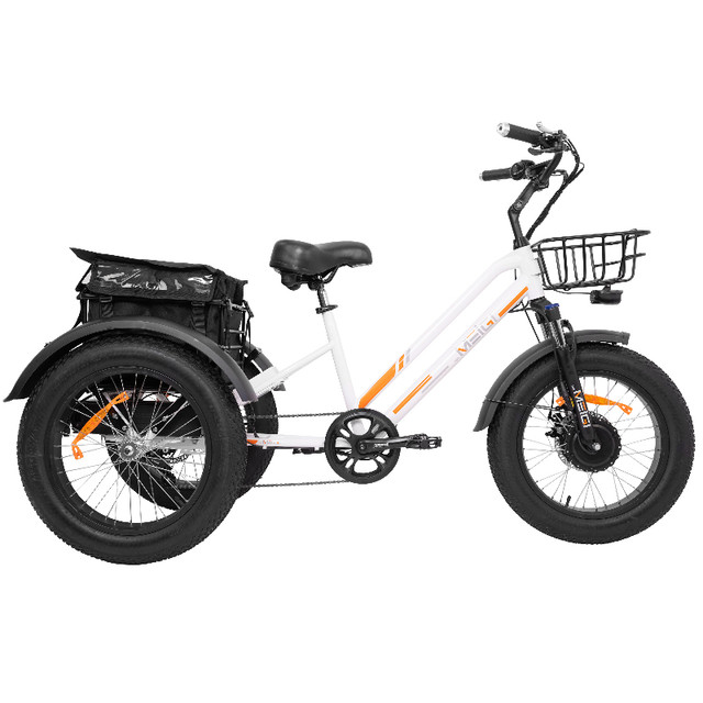 New Meigi Zeus Fat Tire Electric Trike Free Shipping Warranty dans Vélos électriques  à Ville de Montréal - Image 4