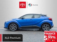The 2021 Toyota C-HR XLE Premium in blue with FWD is a perfect blend of dynamic handling and contemp... (image 2)
