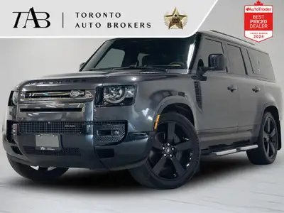 This 2023 Land Rover Defender 130 X-Dynamic SE P400 is a local Ontario vehicle with a clean Carfax r...