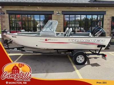 16’6” Length! 60HP Mercury 4Stroke Outboard Motor! Minn Kota Trolling Motor Included! Trailer Includ...