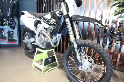 Argyll Motorsports 2026 Triumph TF 450-E Jet Black/Pure White WHERE LIMITS DON'T APPLY. The tougher...