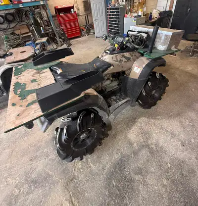 Great atv , lots of power and very good for trail riding. Will accept trades if reasonable