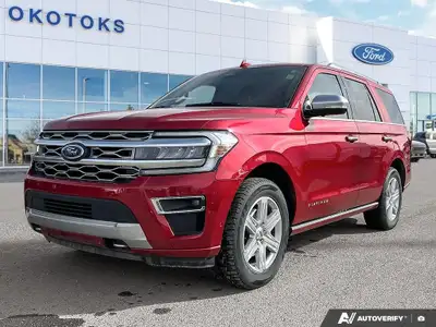 This Red 2022 Ford Expedition Platinum has arrived at our dealership, offering the pinnacle of full-...