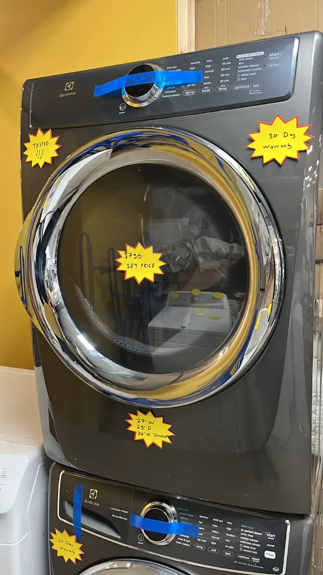 Electrolux Stackable 27” Washer Fully Tested  30-Day Warranty in Washers & Dryers in Kitchener / Waterloo - Image 3