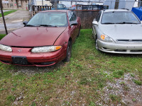 TWO CARS TO SCRAP WITH CATS INTACT     $675.00 BOTH
