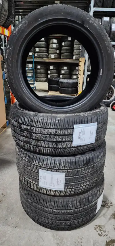 Pirelli Scorpion Zero A/S MO Front Size: 275/45/21 107H Tread: 8/32 DOT: 23 Rear Size: 315/40/21 111...