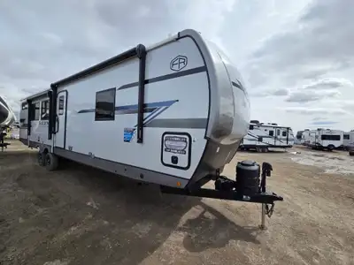 The 2026 Salem Hemisphere 301FAM is a large, family-focused travel trailer designed to maximize spac...