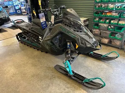 Includes Walker Evans Velocity Shocks 2024 Polaris Patriot 9R Pro RMK Slash 155 Premium Black Crysta...