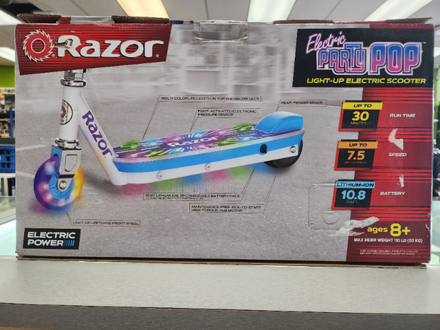 Razor Electric Party Pop Light-Up Electric Scooter - BRAND NEW in Other in Oakville / Halton Region - Image 2