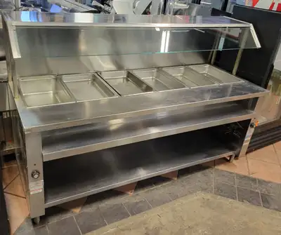 USED Steam Table Warmer 6 Well, 5 Well, 4 Well, 3 Well Available, View more