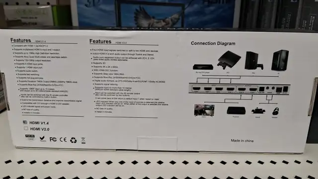 4x2 HDMI MATRIX63234753273475121