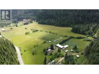Unique and amazing 56 acre agricultural property in the heart of the Kootenays. A Growers special, t...