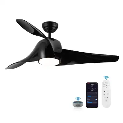 BRAND NEW - SNJ 52 inch Ceiling Fan w/ Lights  &  Remote/APP/Ale, View more