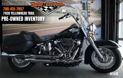 Includes Upgraded Harley Grips and Chrome Flush Mount Cap. 2024 Harley-Davidson Heritage ClassicALWA...