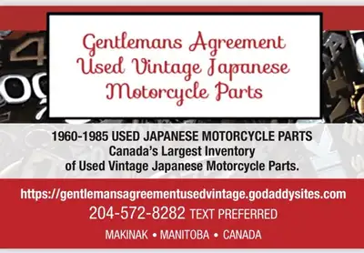Canadas Largest Inventory Of Vintage Japanese Motorcycle Parts $35CAD PARTING OUT 1200 VINTAGE JAPAN...