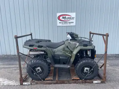 2026 Polaris® Sportsman 450 H.O. SAGE GREEN - FINANCING AVAILABLE - TRADES WANTED 1,350-lb. towing c...