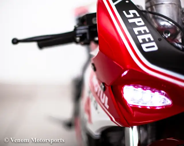 90CC SUPER POCKET BIKE | 4 STROKE | ELECTRIC START | LED LIGHTS in Scooters & Pocket Bikes in Québec City - Image 14