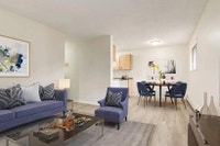 Amenities: In-suite Laundry • Visitor Parking • Storage Room Suite & Building: Spacious one-bedroom,... (image 1)