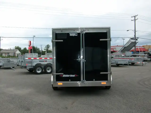 2025 Weberlane ALUMINIUM 7' X 14' V-NOSE 2 ESSIEUX A GLISSIERE B in Cargo & Utility Trailers in Laval / North Shore - Image 10