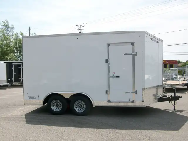 2025 Weberlane CARGO 8'.6in. X 14' V-NOSE 2X 5200LB.GLISSIERE CO in Cargo & Utility Trailers in Laval / North Shore - Image 5