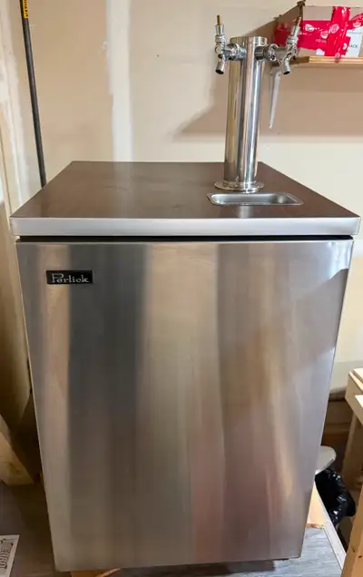 Perlick Kegerator with Dual Taps, View more