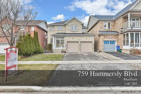 Homes for Sale in Wismer, Markham, Ontario $1,399,000 in Houses for Sale in Markham / York Region