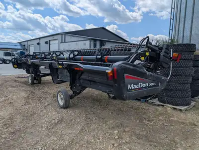 LOW ACRE 2012 Macdon D60-S Swather Windrower Header. 35 foot If you want to use this on a combine, y...