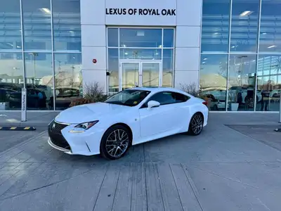 This Lexus RC 300 F SPORT SERIES 1 features Lexus Enform, delivering thoughtful connectivity and pea...